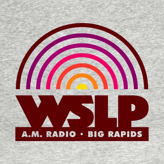 Vintage 1978 WSLP - Sleep Baseball Logo by Northwoods Baseball Sleep Radio